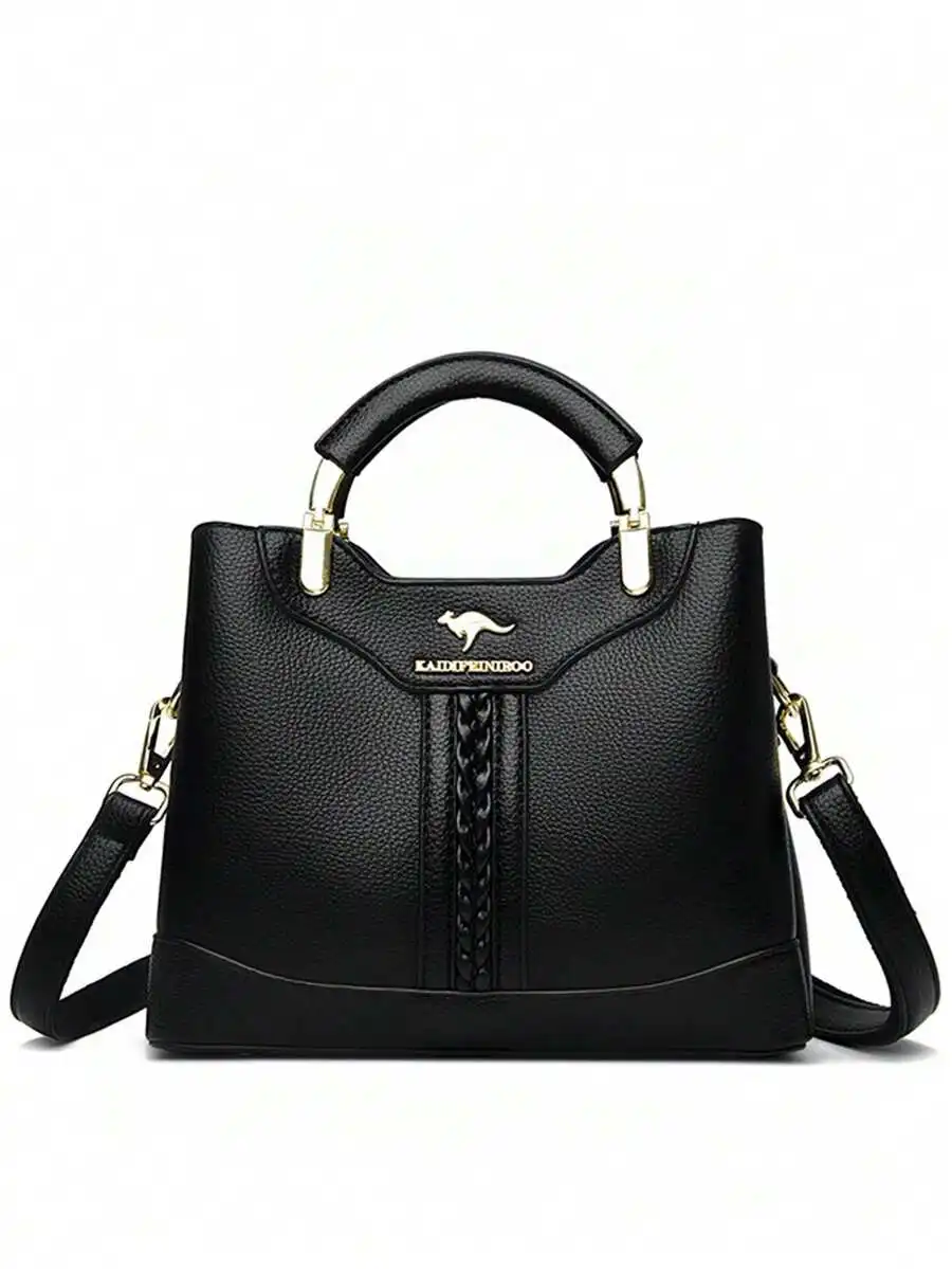 2026 Luxury Designer Multi-Layer Women's Handbag, High-Quality Soft PU Leather Messenger Bag, Women's Shoulder Crossbody Bag