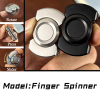 Metal Triple-Style Magnetic Fidget Spinner – Stress & Anxiety Relief for Adults with ADHD | EDC Toy Fidget toy adult kids gift
