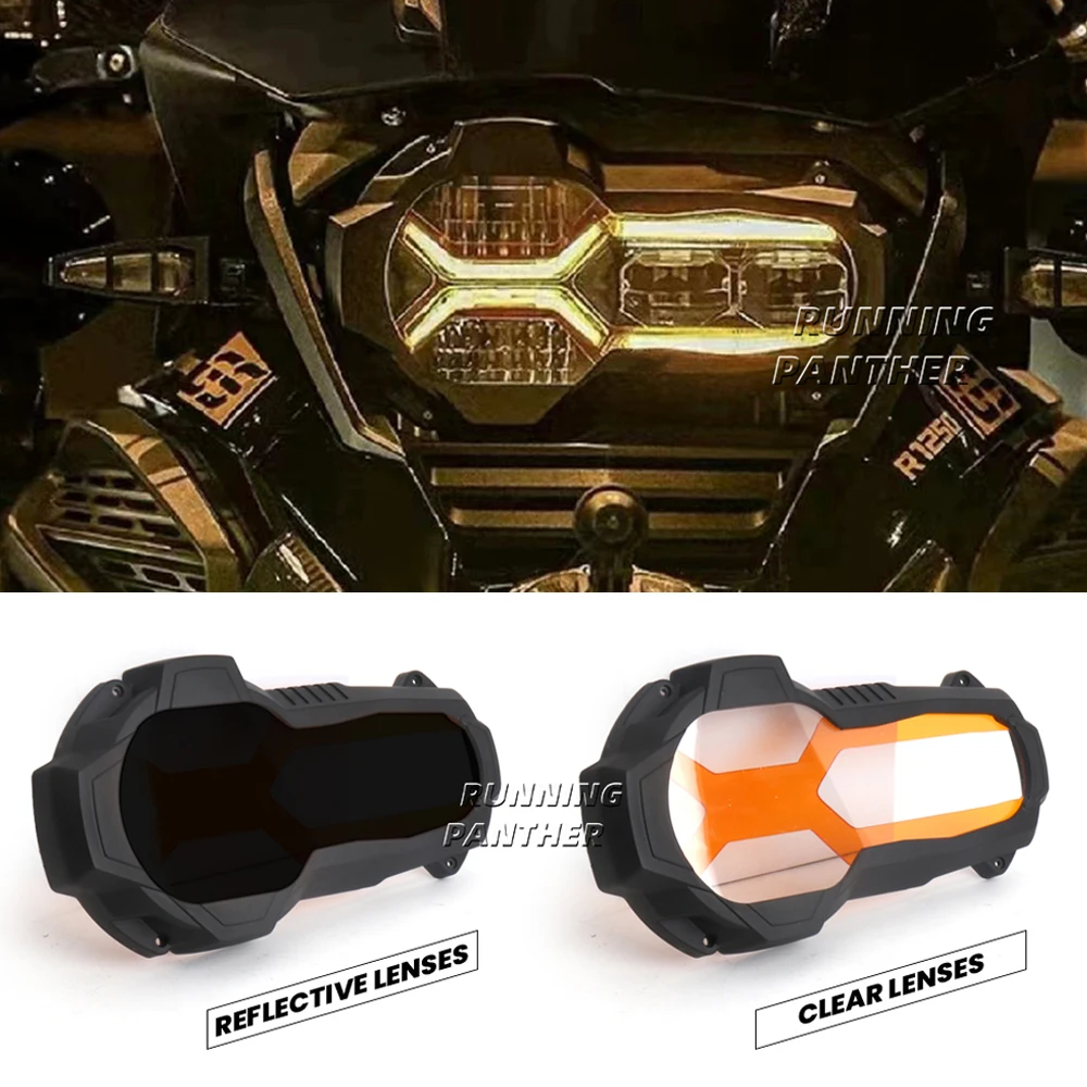 

Motorcycle Head Light Headlight Guard Protection Cover For BMW R1200GS R 1200 GS LC ADV 14-20 R1250GS R 1250 GS Adventure 18-24