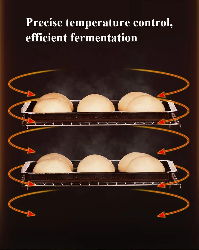 Высококачественная машина для ферментации теста, шкаф 40 л, цифровой дисплей, хлебопечка для ферментированного йогурта Natto