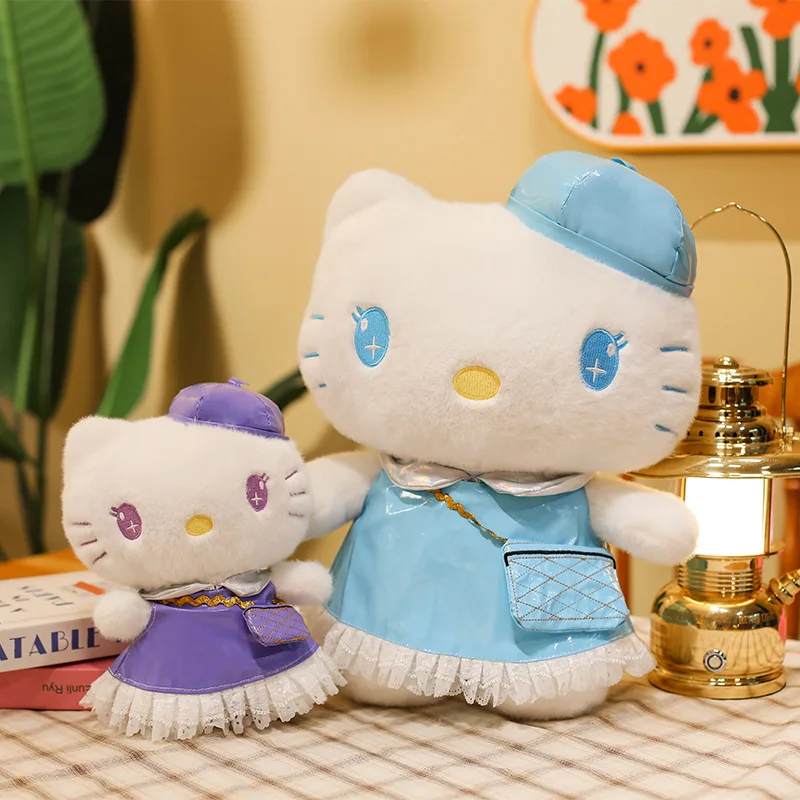 Kawaii sanrio brinquedo de pelúcia hellokitty boneca perfumada animal de pelúcia crianças presente de aniversário para meninas festival presente gatinho bonito