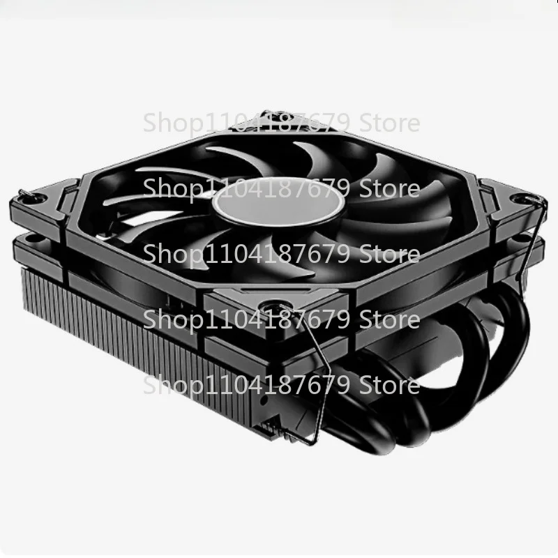 For ID-COOLING ID IS-40X Low Profile CPU Cooler 4 Heat Pipes Downward Pressure Air Cooler LGA1200/1700/115X AM4/AM5 ITX Chassis