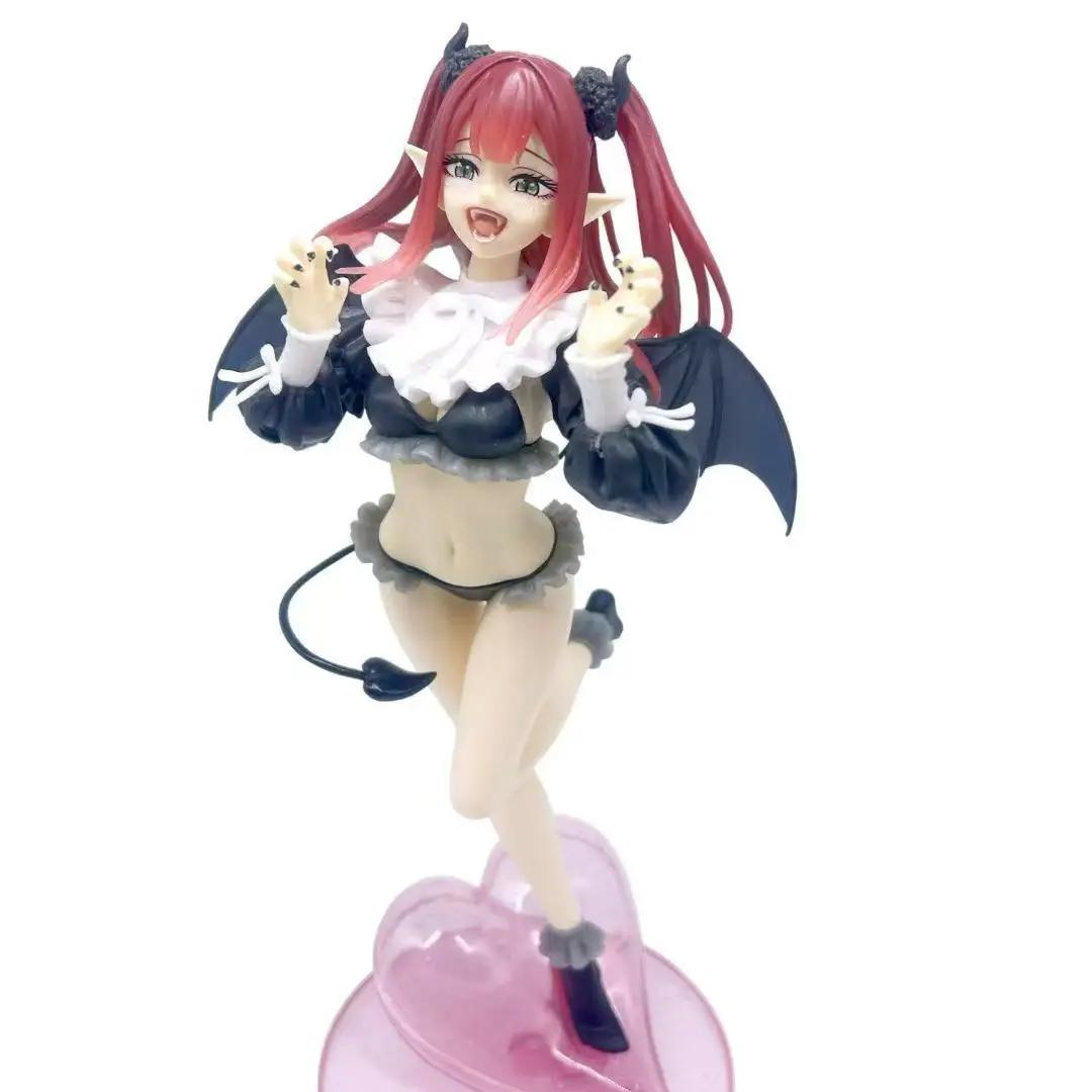 28cm Marin Kitagawa Liz Cos Succubus Anime Girl Figure My Dress-Up Darling Shizuku Kuroe Action Figure Adult Sexy Model Doll Toy