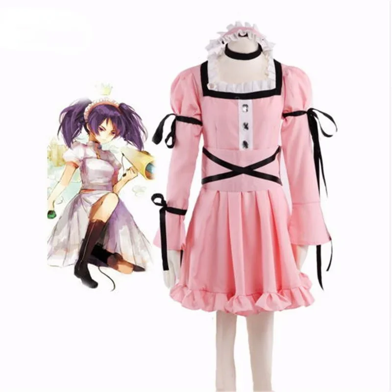 Anime De Toekomst Dagboek Uryuu Minene Roze Lolita Jurk Cosplay Kostuum