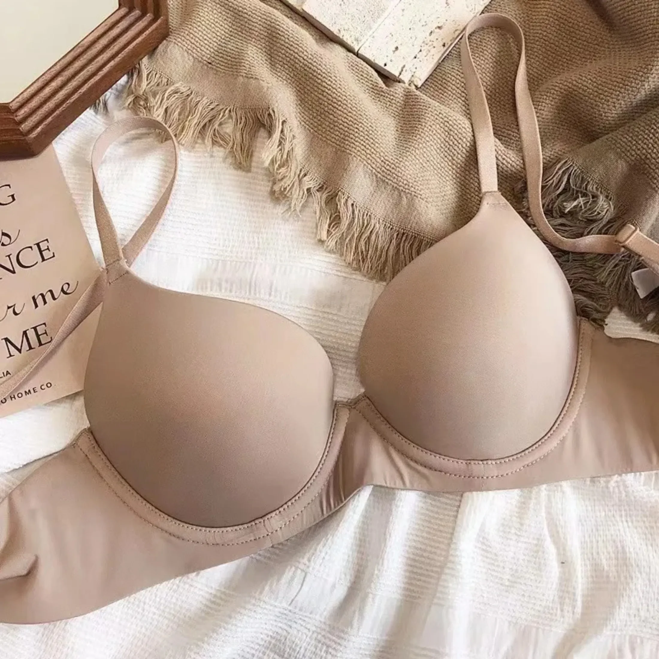 Seamless Underwear for Women Plus Size Bra Sexy Deep V Push Up Brassiere Sexy Lingerie Female S-XL Underwear Intimates