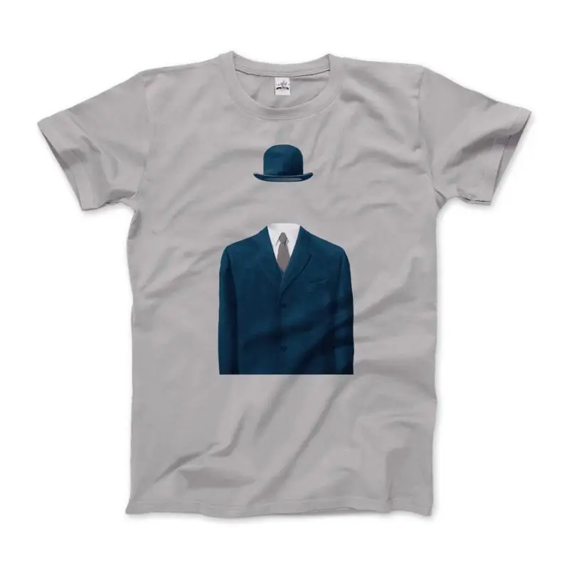 Футболка Rene Magritte Man In A Bowler Hat 1964, с произведениями искусства