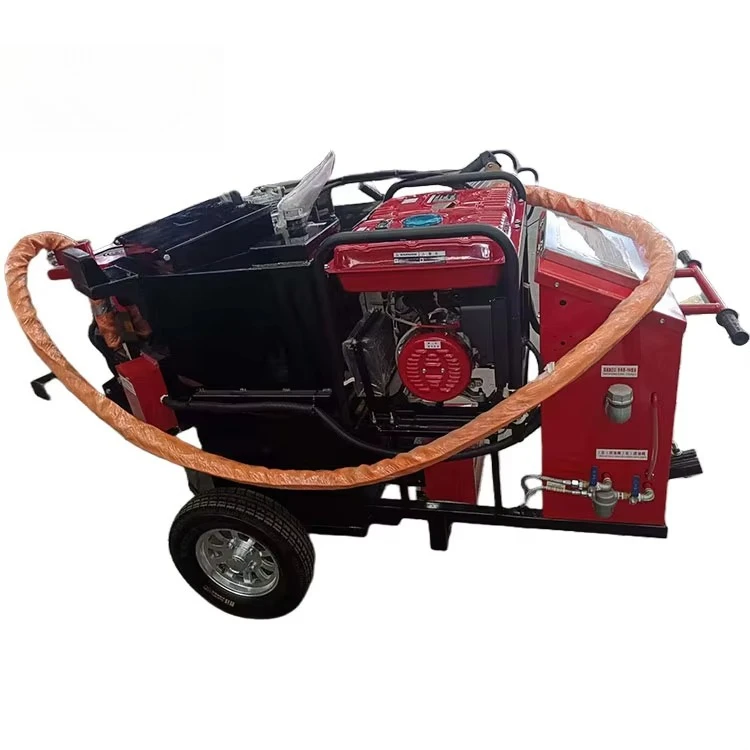 سدادة شقوق الأسفلت الحرارية مع مولد ثابت، غلاية تذوب بالحرارة وإخراج عازل فعال #5