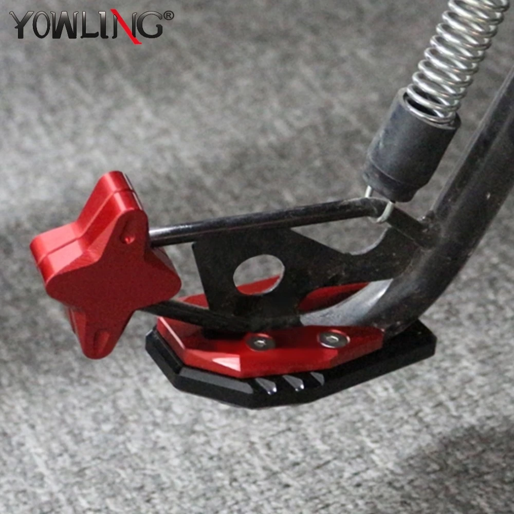 Motorcycle Accessories For YAMAHA NMAX155 NMAX125 Foot Side Stand Extension Pad Kickstand Kick Stand Plate N-MAX NMAX 155 125