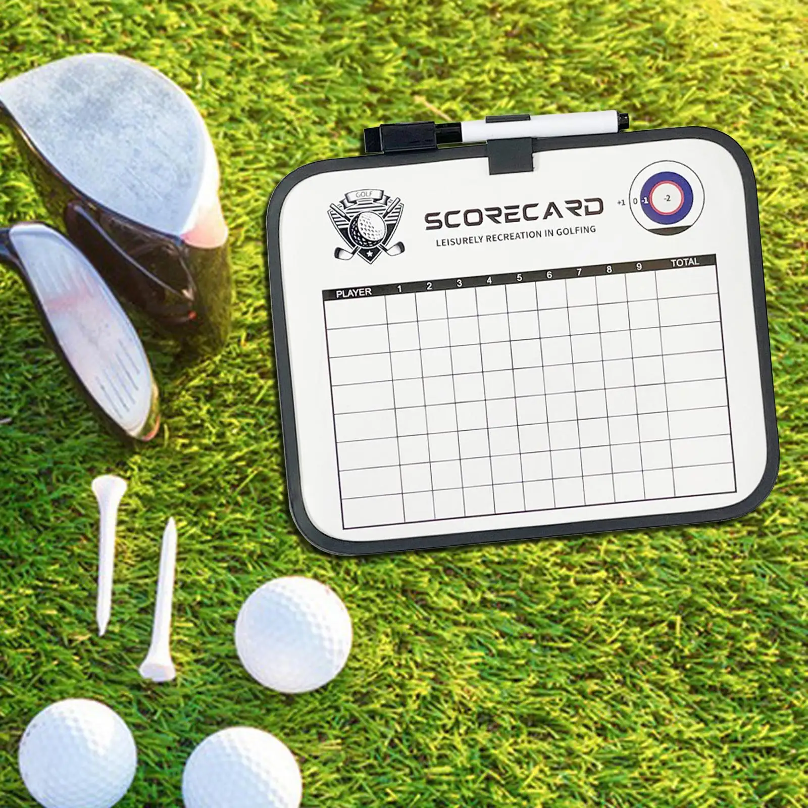 Golf Scoreboard Write on Golf Accessories Golf Score Keeper Coaches Board