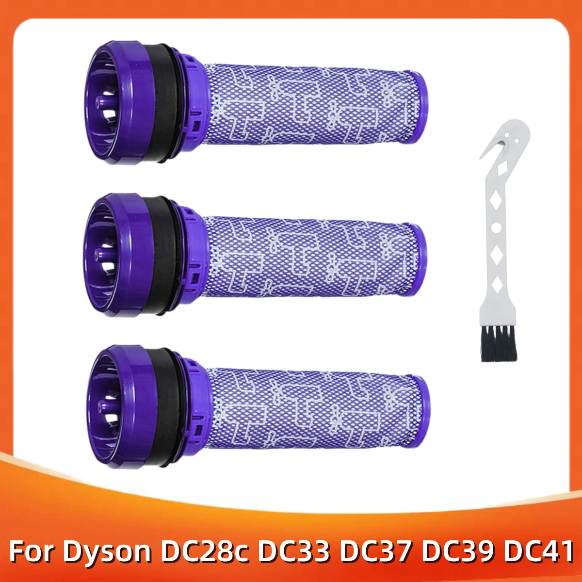 Pre-Filter Air Filters Replacements Spare for Dyson DC28c / DC33c / DC37 / DC39c / DC41c / DC53 Vacuum Cleaner Strainer Part