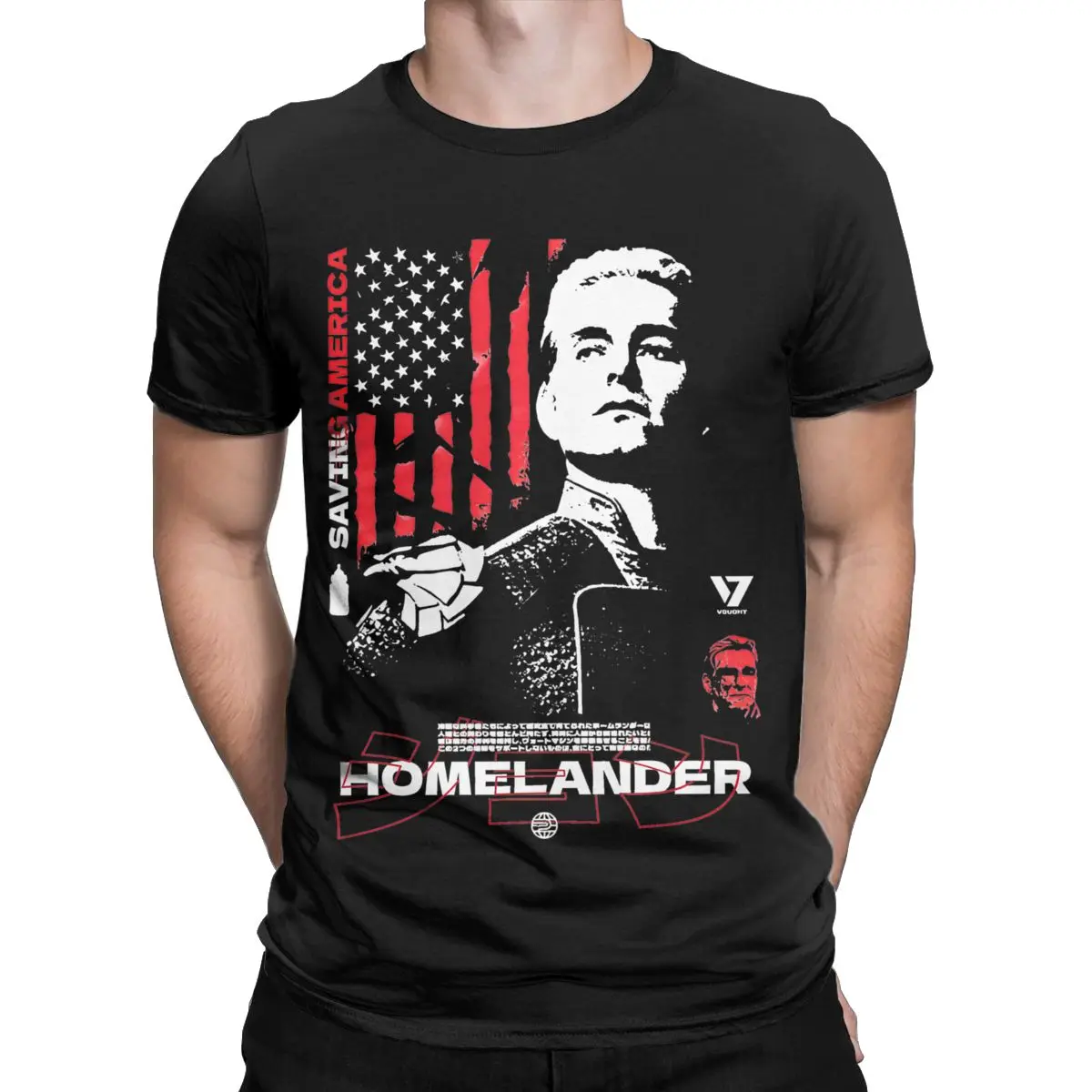 

Summer HomeLander Saving America The Boys for Men Women T Shirts Apparel Funny Tees T-Shirt Cotton Printed Clothes