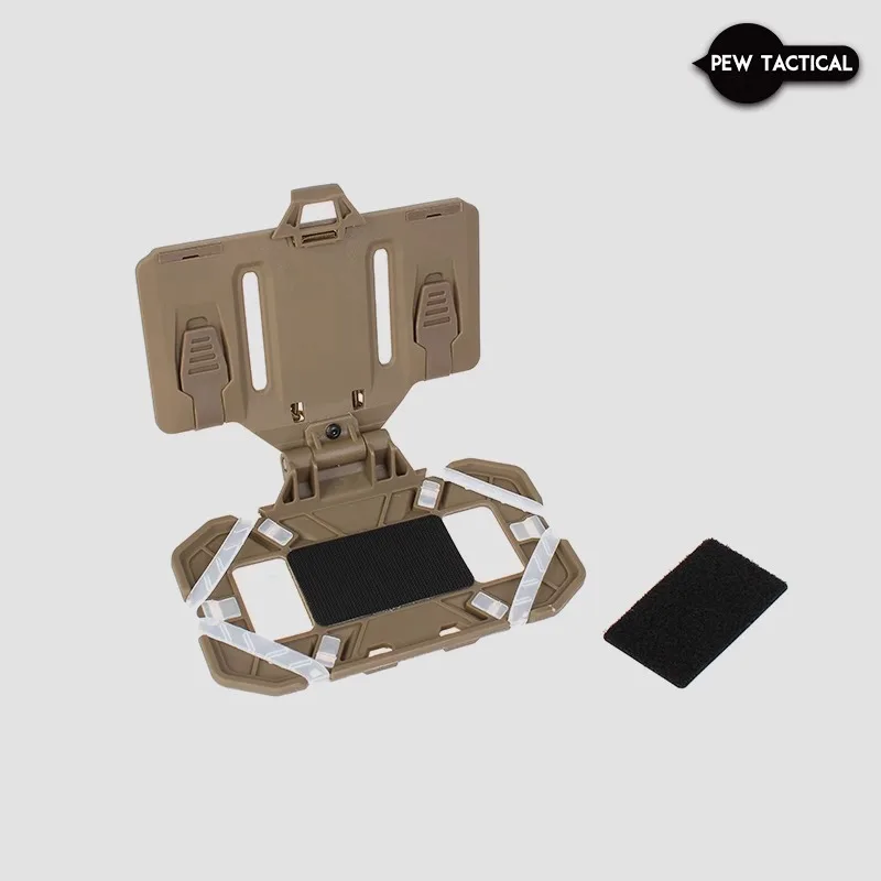 Pew Tactical Mobile Phone S&S NavBoard FlipLite Tactical Vest Chest Molle Folded Mobile Phone Navigation Board