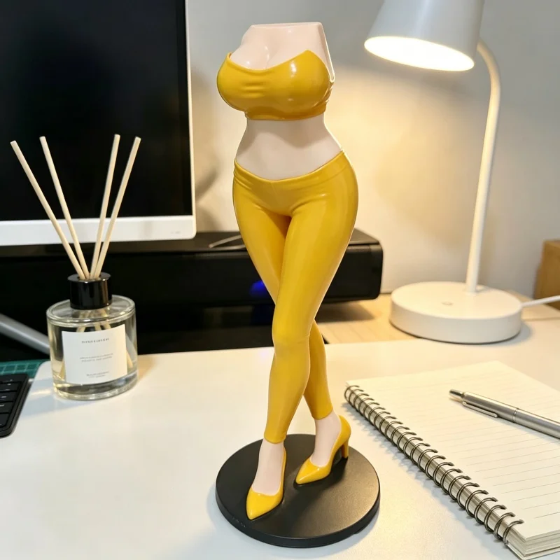 3D Printed Sexy Figure Multi-color Long Legs Plastic Statue High Quality Creative Desktop Ornament Home Decor Gift