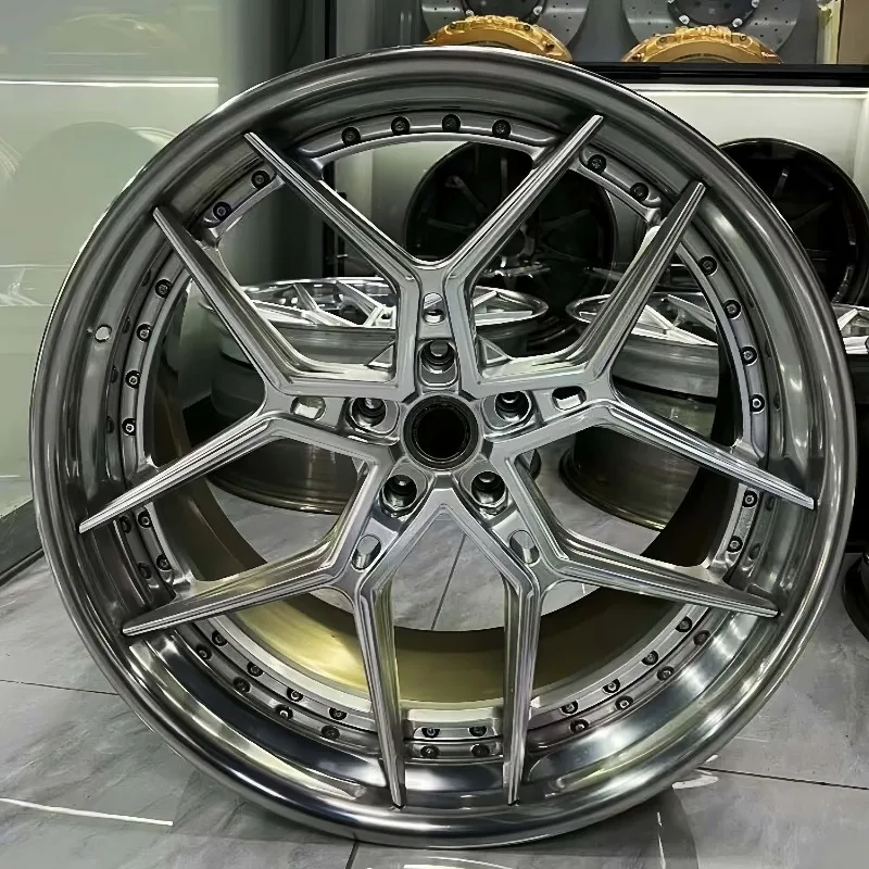 One Off Custom Built 2 Piece Forged Wheels For Porsche Cayenne 718 For Bentley Bentayga Continental For Audi RS5 A6 For BMW F20