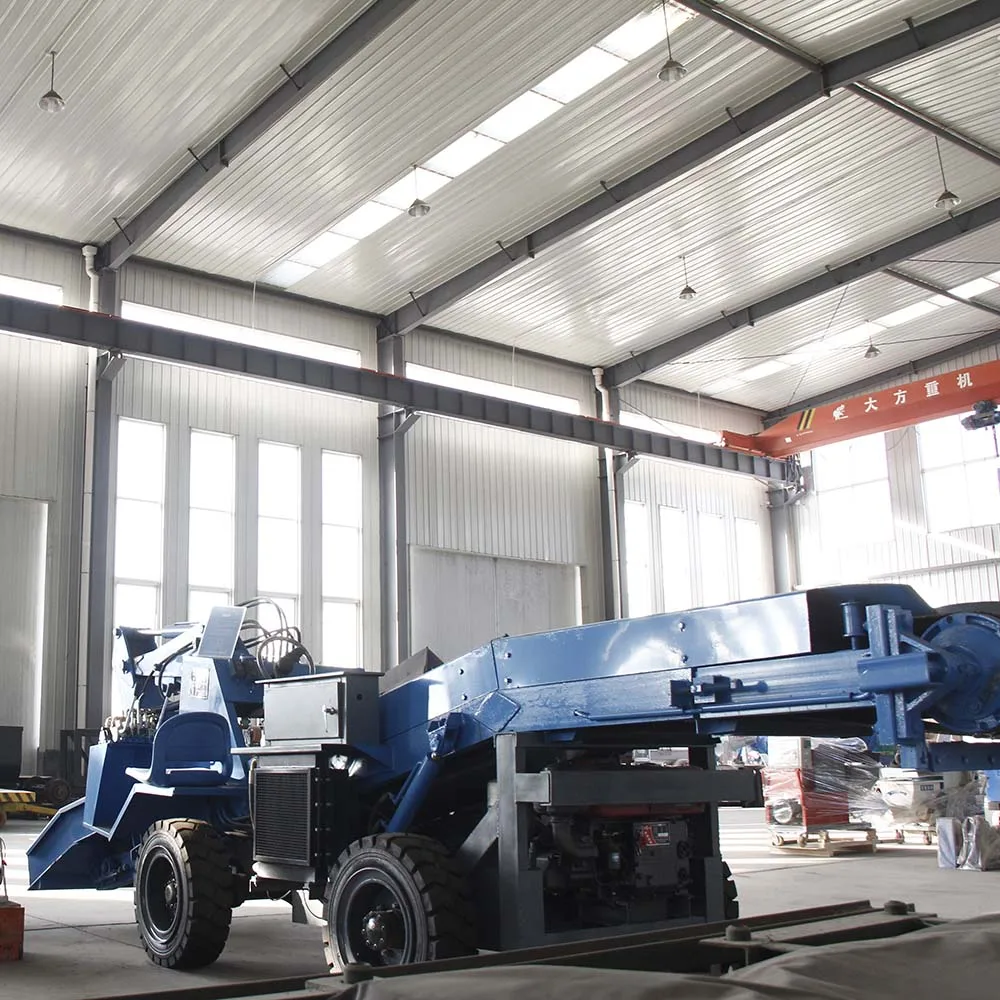 80m³/H Wheel-Type Slag-Removing Machine Four-Tire-Driven Slag-Removing Machine Runs Between Mine Rubble and Rubble