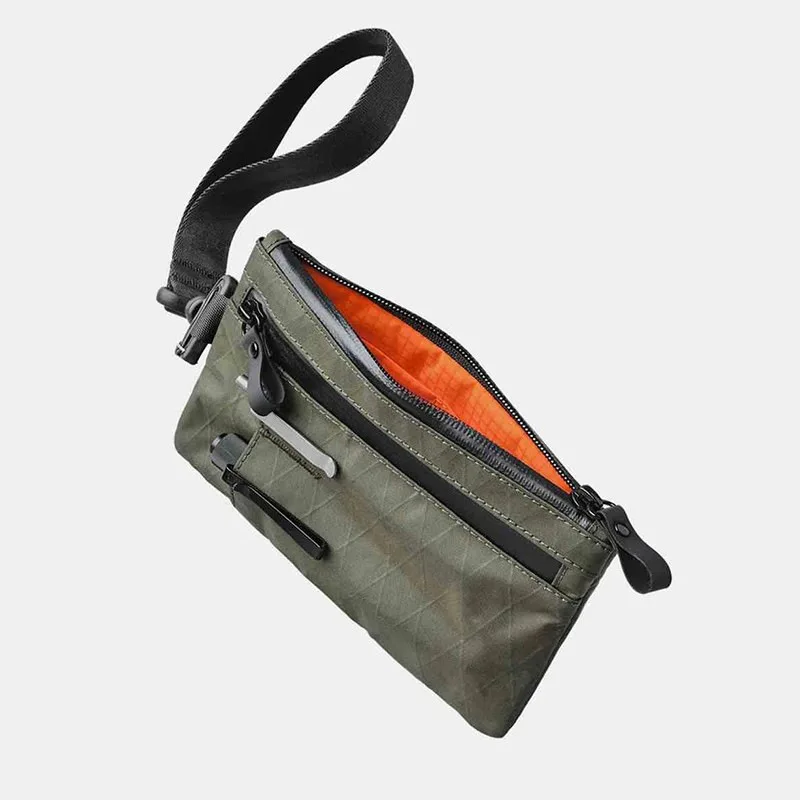 

XPAC Waterproof Men's Clutch Bag Large Capacity Wrist Bag Portable Multifunctional Card Holder Coin Storage Bag for Man