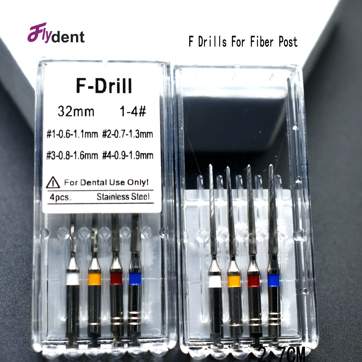 

Dental Machine Reamers Stainless Steel Drill Bit for Pile Root Canal File Large Taper File Dentist Material Tools