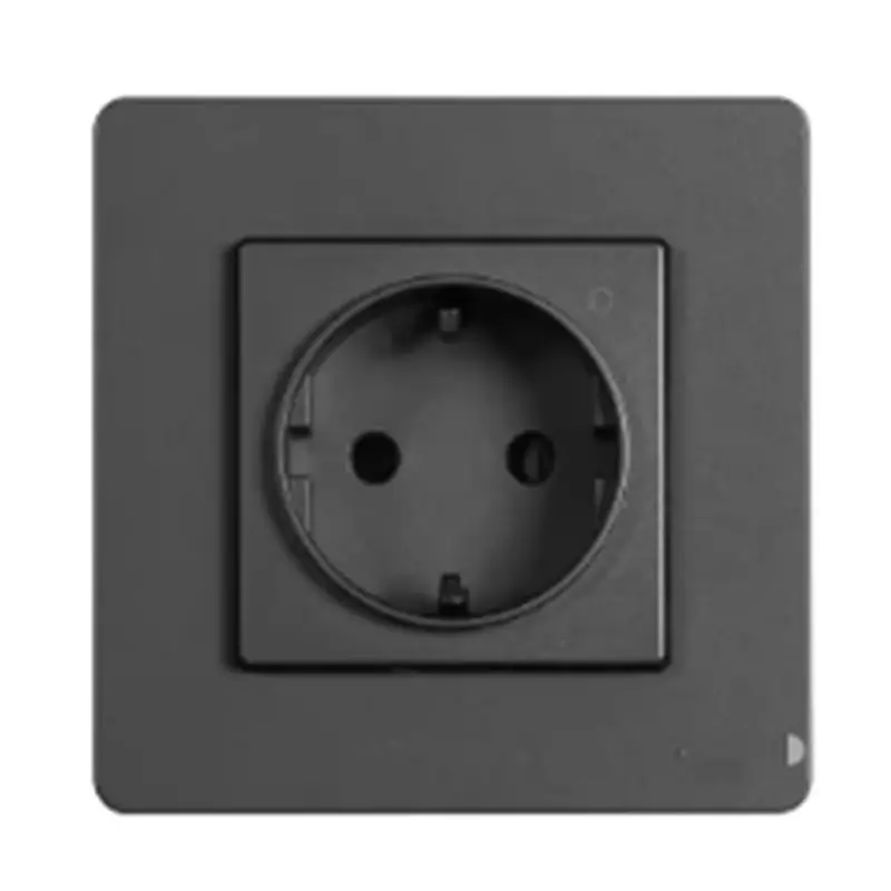 FAST-Tuya Zigbee Smart Socket EU Wall Embedded Outlet Energy Monitor Indicator App Remote Control For Alexa Google Home