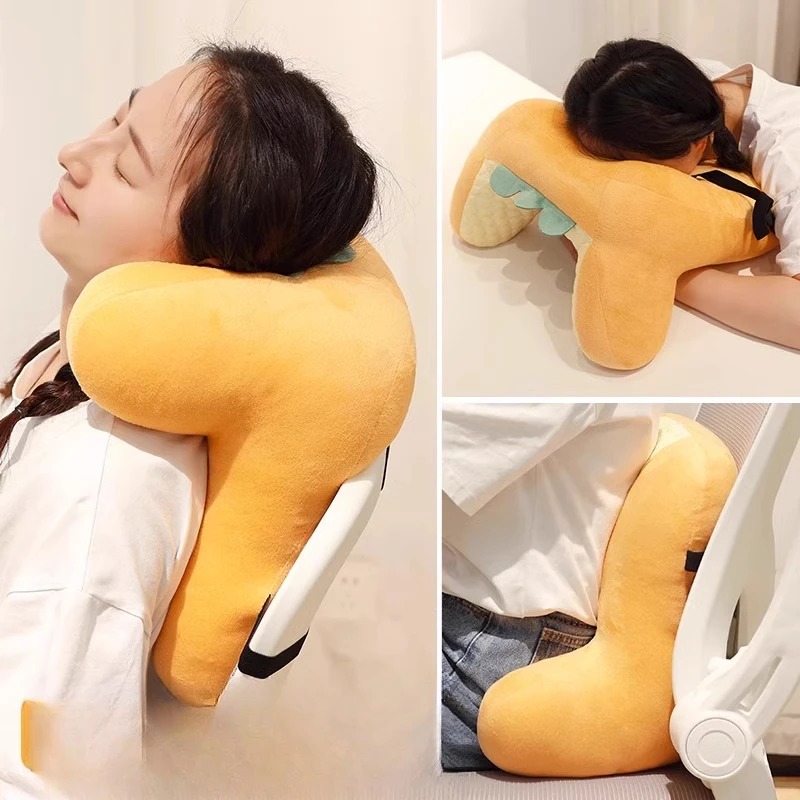 Nap pillow, sleeping pillow, office sleeping pillow, student lunch break artifact waist pillow