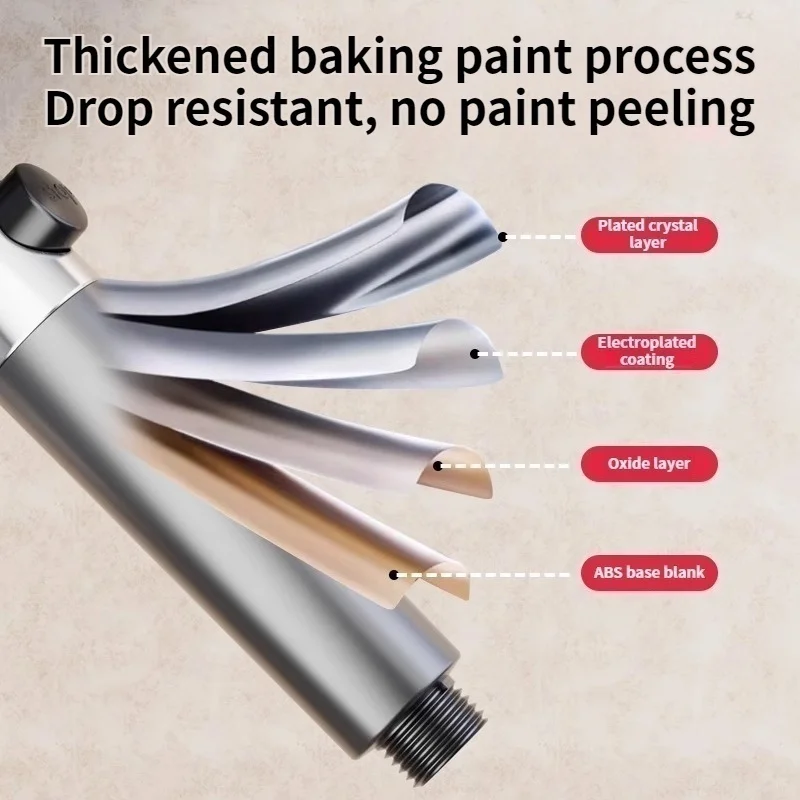 Pommeau de douche amélioré, forte pression, support de pulvérisation de salle de bain, pomme de Lotus pour une expérience de douche améliorée