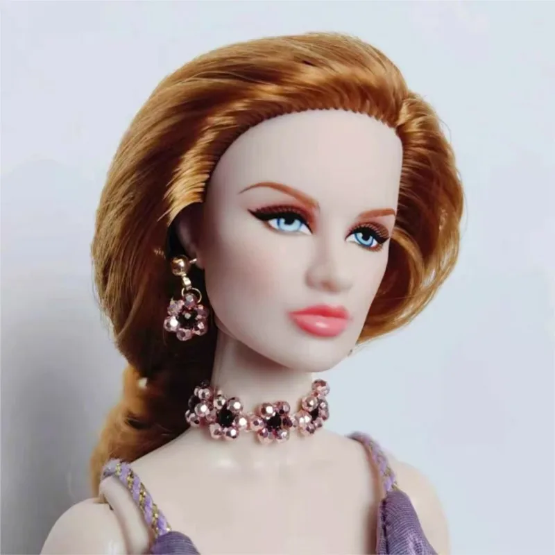 Neue 30CM Supermodel Puppe Dress Up Luxus Halskette Ohrringe Serie Zubehör Für FR BJD Puppe Handgemachten Schmuck 1/6 puppe Dekor
