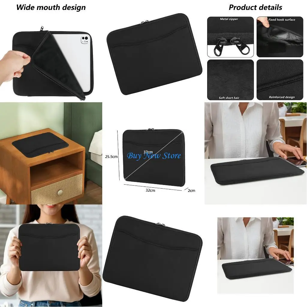 

20CE Scratch Resistant Organizers 12.9 13 Inch Devices Double Zippers Access Design