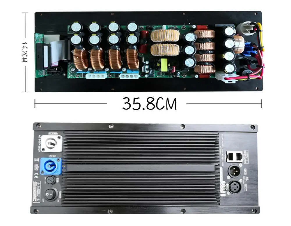 Class D Speaker Power Plate Amplifier Module for pa Speaker