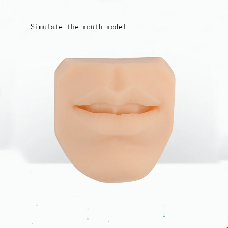 Simulated mouth model, puncture and suture practice mouth model, Lip Pin pin PIN display model