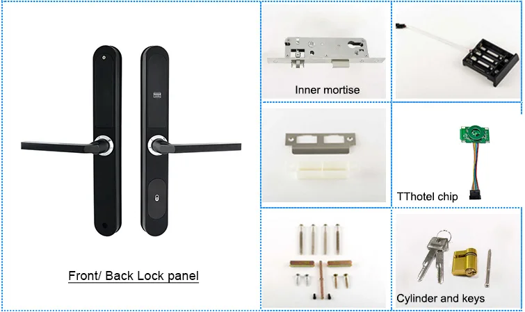 TThotel Smart Lock Schlüsselloses Türschloss für Miete – Detail 15