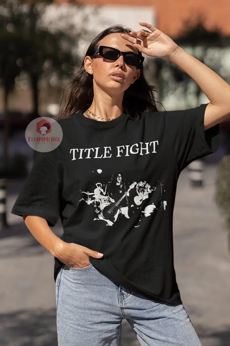 Title Fight Unisex T-Shirt - Rock Music Band Graphic Tee - Printed Indie Music Merch - Gift For Title Fight Fans