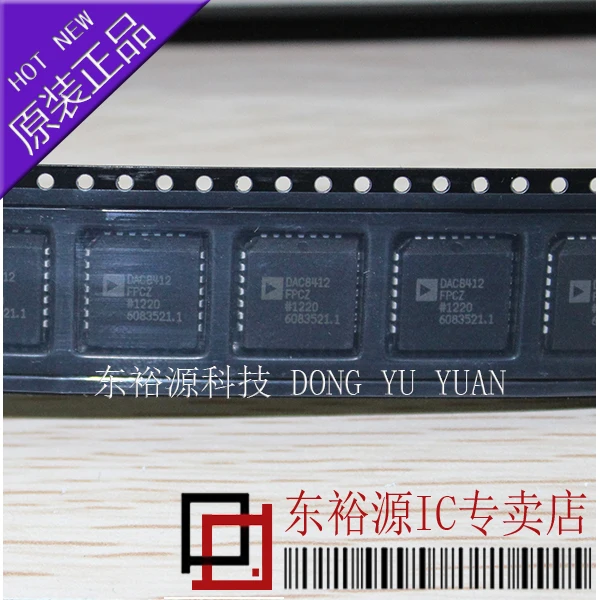 DAC8412FPCZ DAC8412FPC DAC8412 PLCC    10PCS