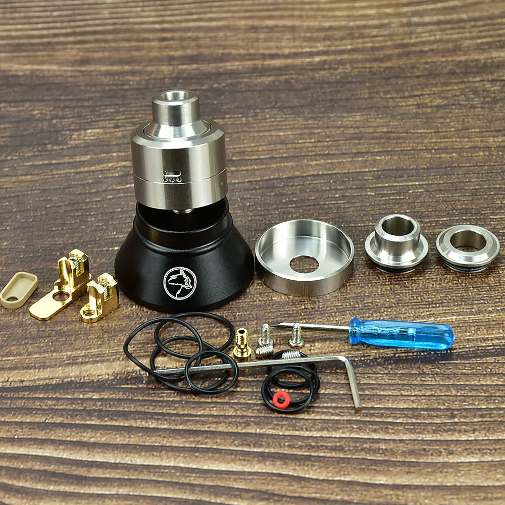 wolfcoolvape Nisshoku rda vape mtl 22MM rda vape tank 316SS tank mtl rda 24mm Beauty ring Rebuildable drip tip Atomizer