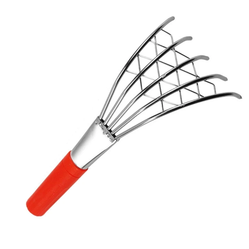 Clam Rake สำหรับ Clamming Beach Gadgets เกมทรายริมทะเลกลางแจ้งขุด Claw Rake Beach อุปกรณ์เครื่องมือโลหะ