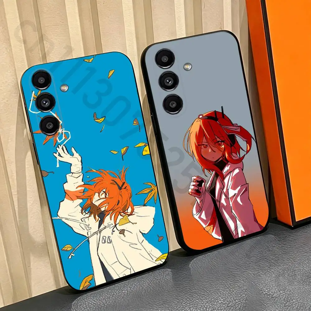 Cute A-Adachi R-Rei Phone Case For Samsung Galaxy A13,A21s,A22,A31,A32,A52,A53,A71,A80,Soft Black Shell