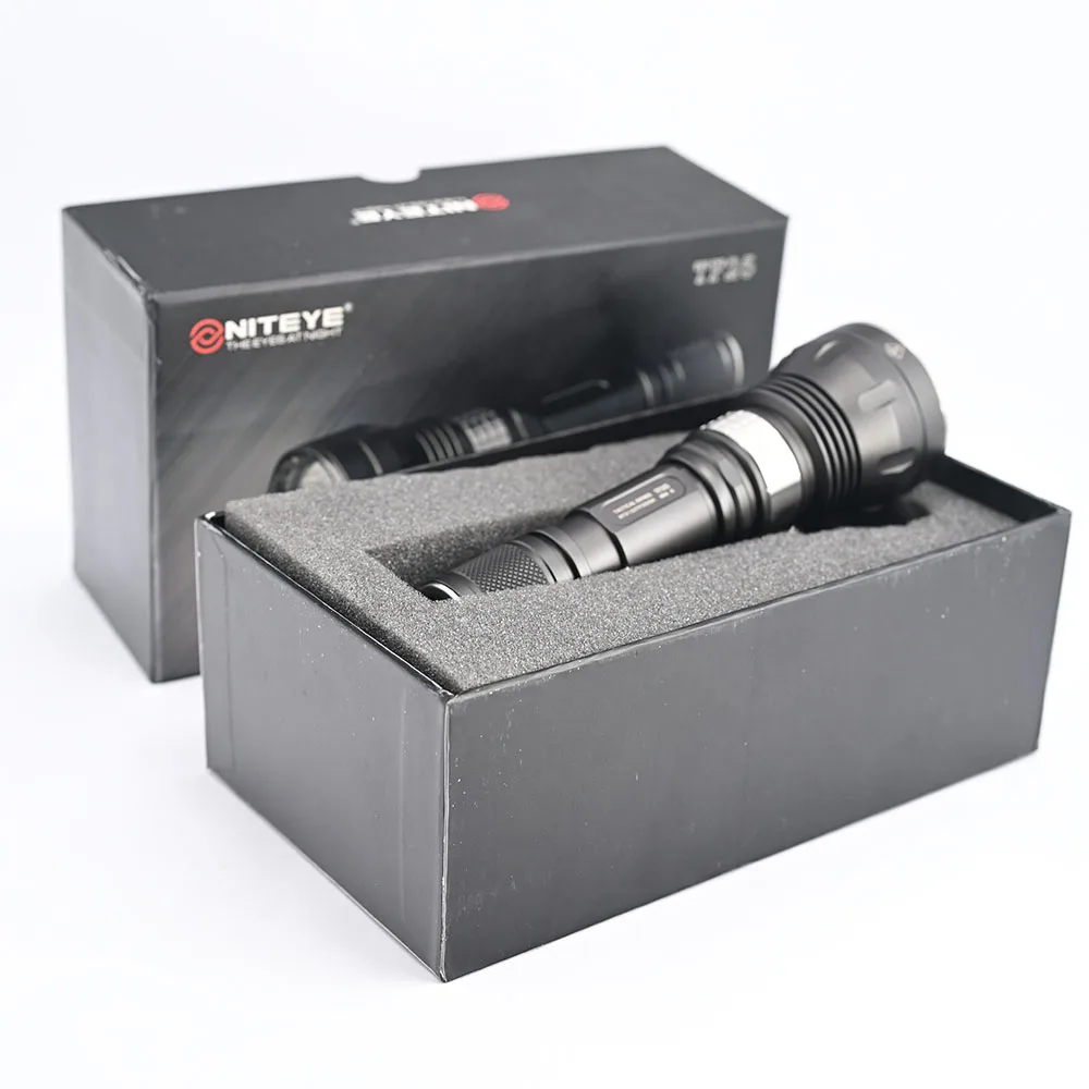 TF25 CREE XM-L U2 LED Torcia per strumenti di illuminazione esterna da 500 lumen