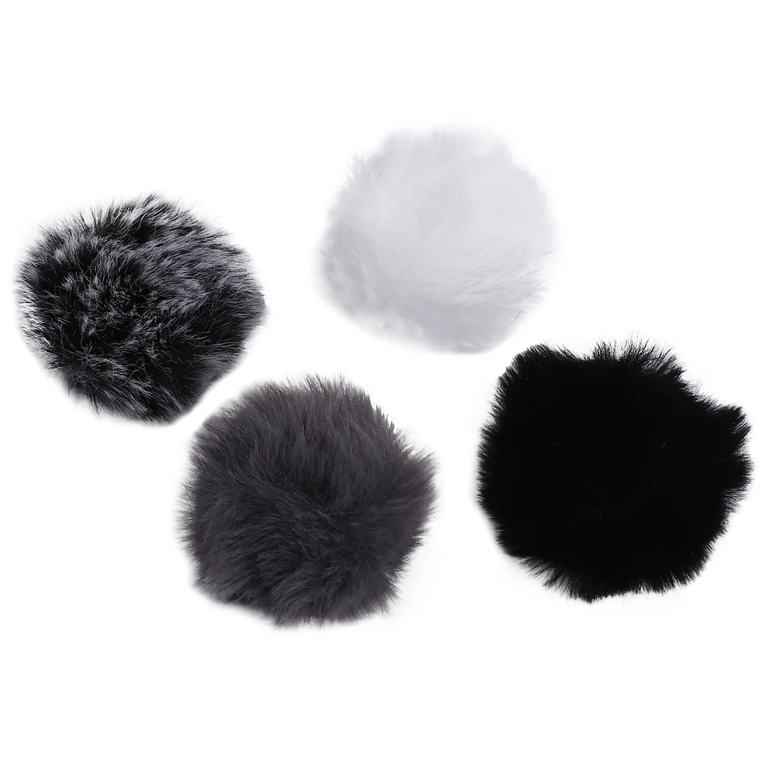 Universal Lavalier Microphone Furry Windscreen Fur Windshield Wind Muff Soft for Sony Rode Boya Lapel Lavalier Mic 5Mm