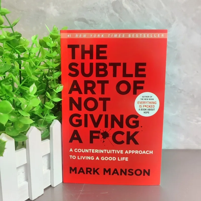 Rebuild happiness and how to live as you please. Author: Mark Manson's book on relieving stress through self-management.