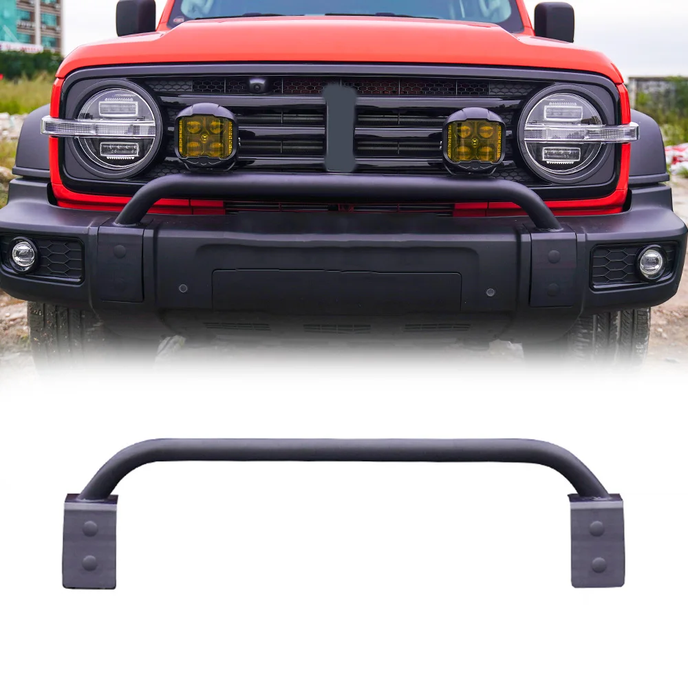 Protective Device forTank 300 Type Carbon Steel Sports Style Front Bumper Off-road Impact Bar Screw Fixing High-quality