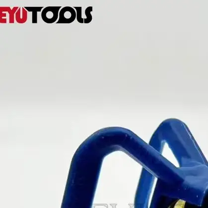 5PCS Airless Paint Sprayer Tips Blue Guard Nozzle Seat Universal Holder Spraying Machine Gun Accessories
