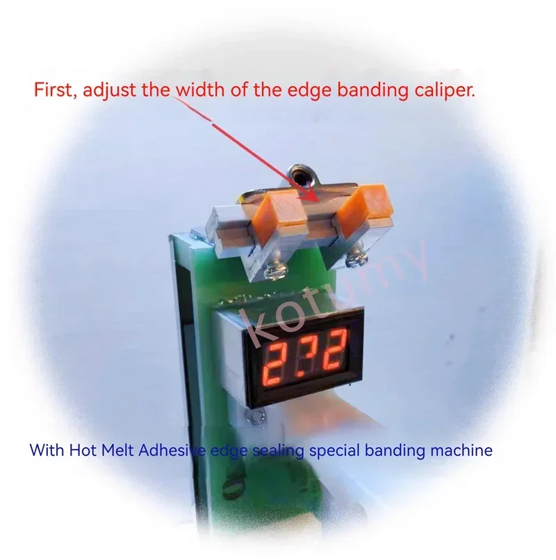 220V Woodworking Portable Edge Banding Machine Wood PVC Manual Edge Bander For Self-adhesive Edge Banding