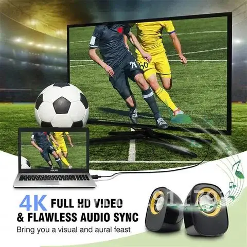 4K Displayport DP to HDMI-compatible Adapter 1080P Display Port Cable Converter For PC Projector HDMI-compatible Adapter Cable