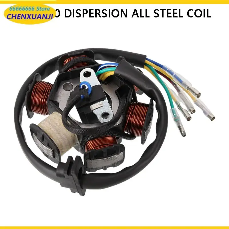 Suitable for Motocross ATV Beach Motorcycle CG 125/150/200/250cc Engine Coil Magneto Stator Parts