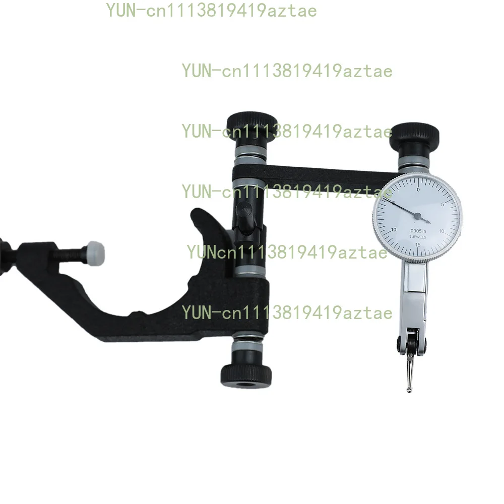 Lever Dial Indicator Gauge Set with Bow Bracket Brake Disc Runout Tester Precision Measuring Stand