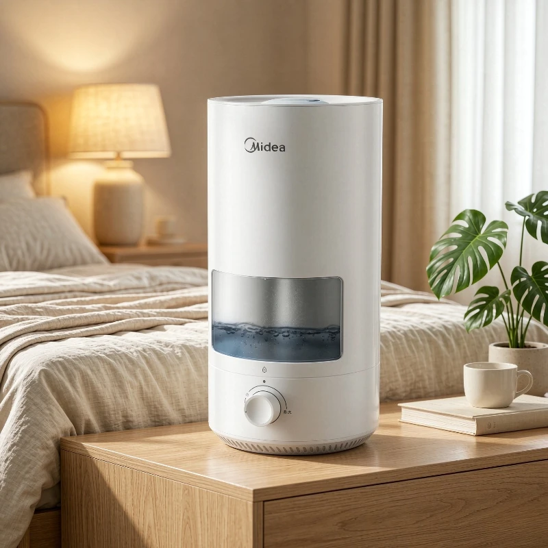 Zinc Ion Water Tank Humidifier Portable Bedroom Desk Large Capacity Moisture Unit Stable Textured Non Slip Base Home 가습기