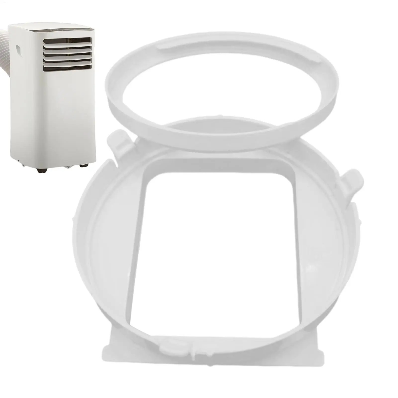 Air Conditioner Exhaust Hose Coupler Secure Fit Connector Replacement Air Conditioning Exhaust Port Coupler for Dwellers Dorm