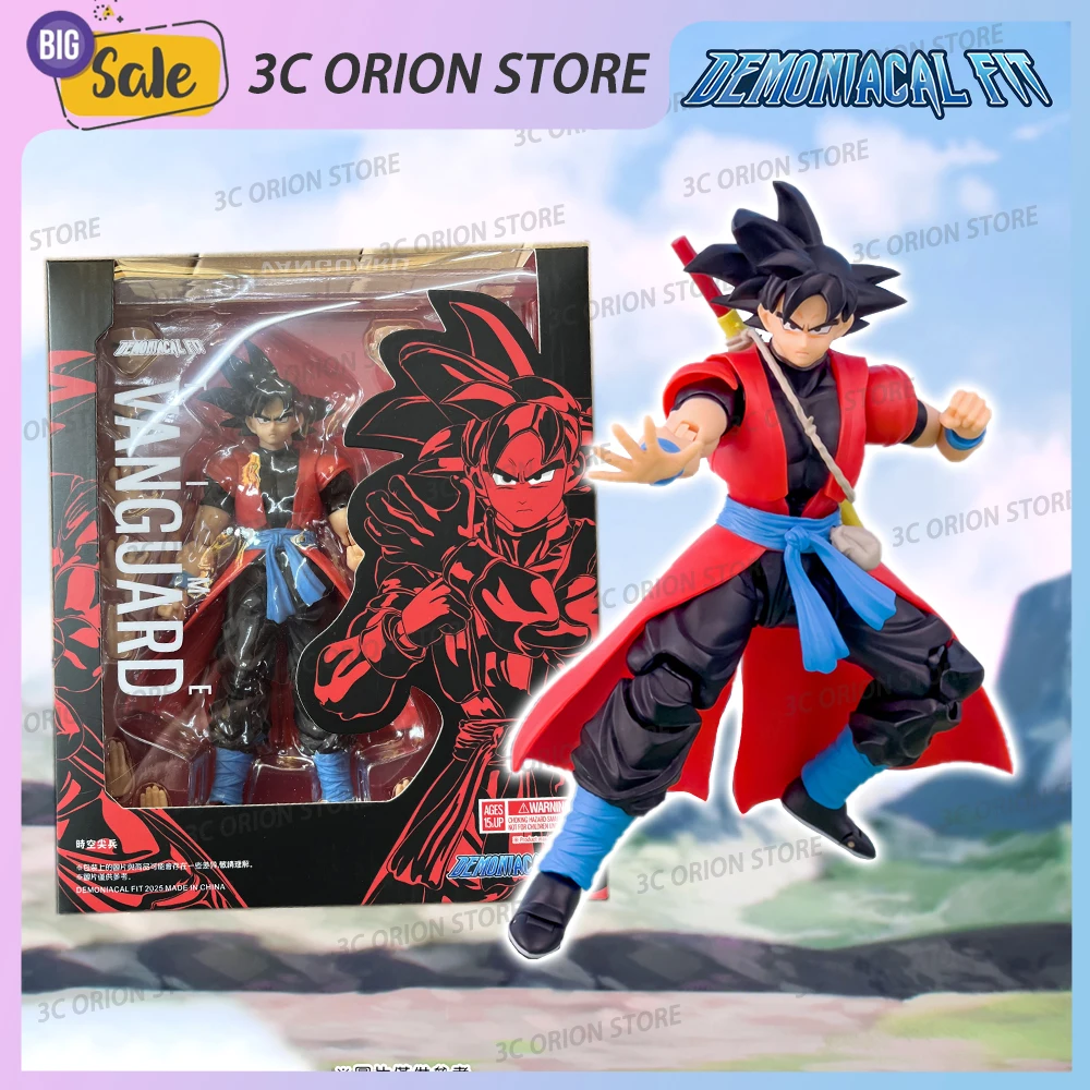 Demoniacal Fit The Time Vanguard Dragon Ball Action Figures Son Goku Xeno Figurine Anime Figure Gk Statue Collectible Model Toy