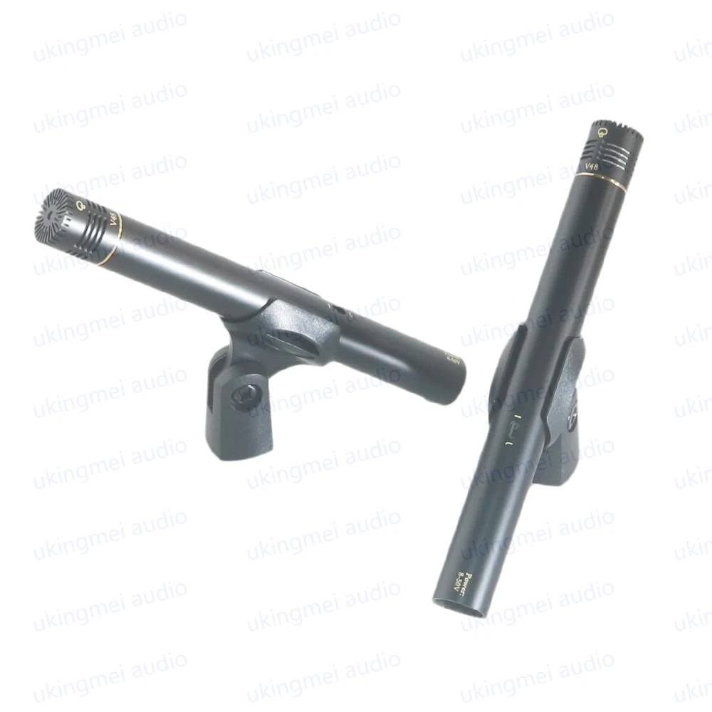 Microphone à petit diaphragme avec Capsule supercardioïde omni cardioïde, Microphone à crayon en laiton pour Studio Symphony Orchestra Chorus