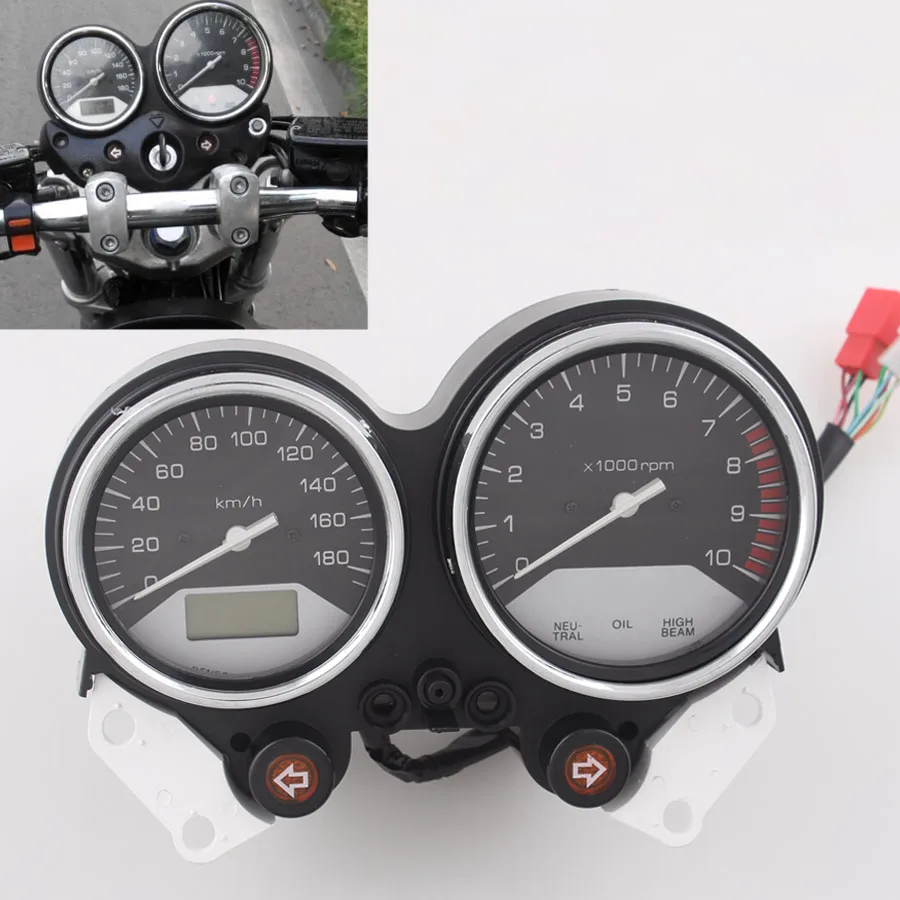 Motorcycle Gauges Speedometer Tachometer Cluster Fits For Honda X4 CB1300 1997 - 2003 2002 2001 1999 1998 Instrument Odometer