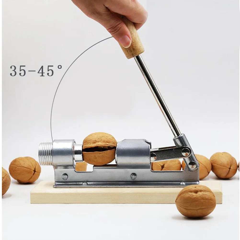 

Walnut Cracker Heavy Duty Nutcracker Kitchen Tool Strong Sheller For Almonds Pecans Brazil Nuts Hazelnuts Opener
