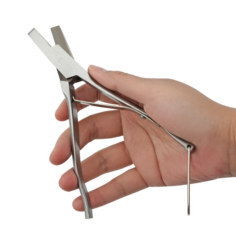 Stainless Steel Pig Ear Punch Pliers U-V Shaped Animal Ear Pliers Pig Marker Forceps Easy To Carry And Operate